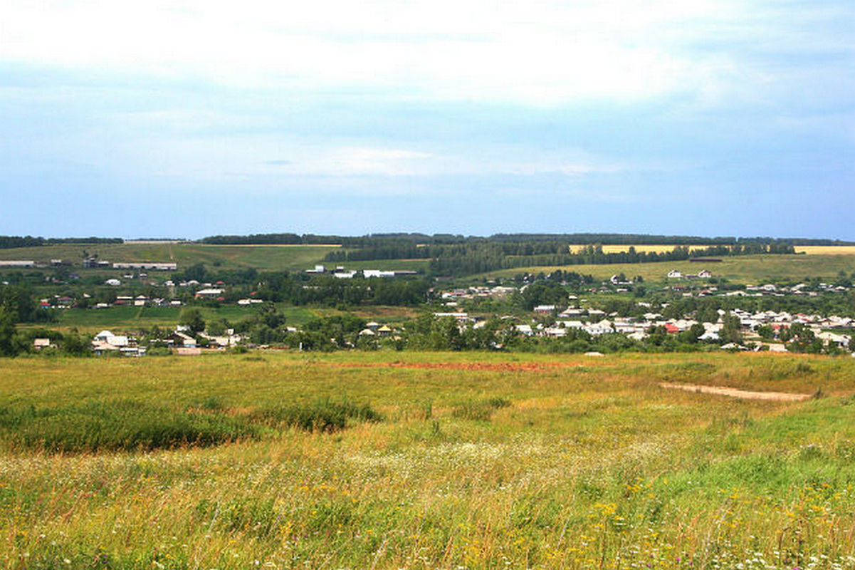 Панорама с. Хайрюзовка.